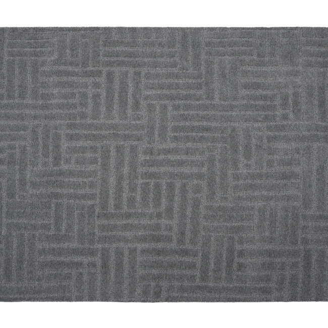 Dutch Lifestyle Atmore - Wol  - Vloerkleed - Donkergrijs