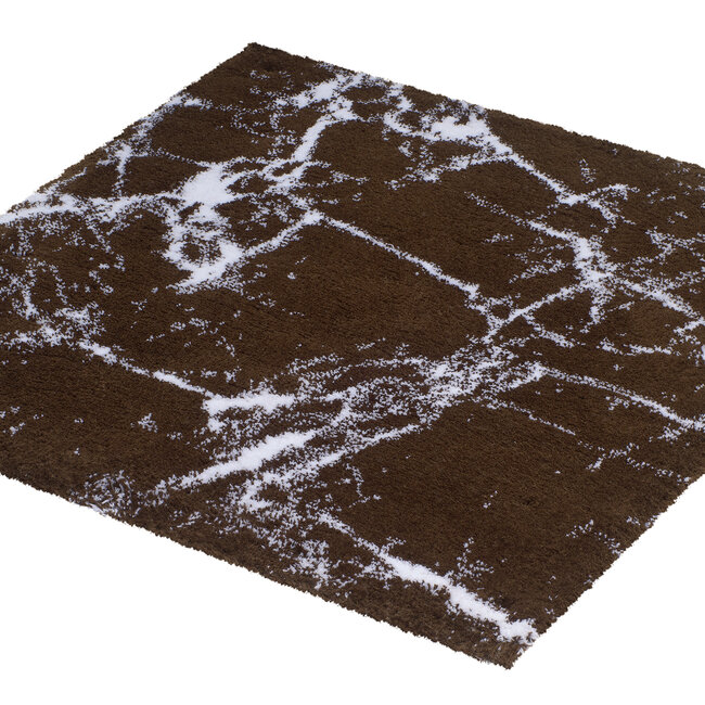 Kleine Wolke Kleine Wolke Badmat Como brown 60x60 cm (bruin)