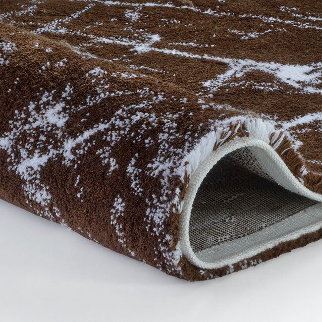 Kleine Wolke Kleine Wolke Badmat Como brown 60x60 cm (bruin)