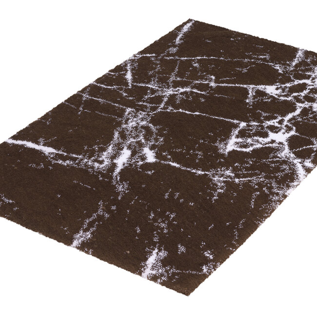 Kleine Wolke Kleine Wolke Badmat Como brown 60x100 cm (bruin)