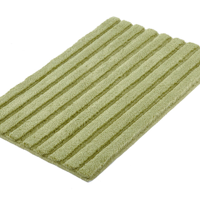 Kleine Wolke Kleine Wolke Badmat Cord dill 70x120 cm (groen)