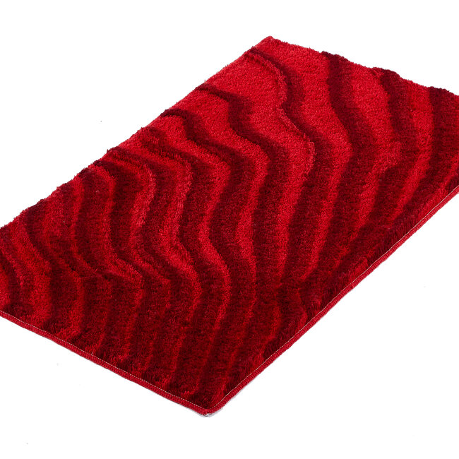 Kleine Wolke Kleine Wolke Badmat Terrace ruby red 70x120 cm (rood)