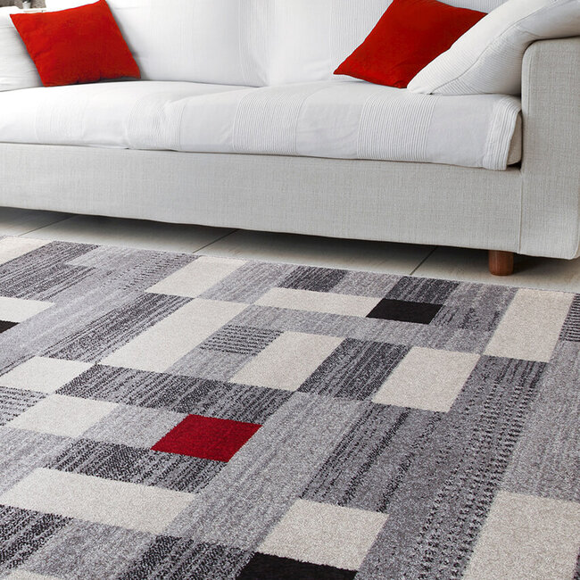 Dutch Lifestyle Casa E- PP/Jute/Polyester  - Vloerkleed - Multicolor