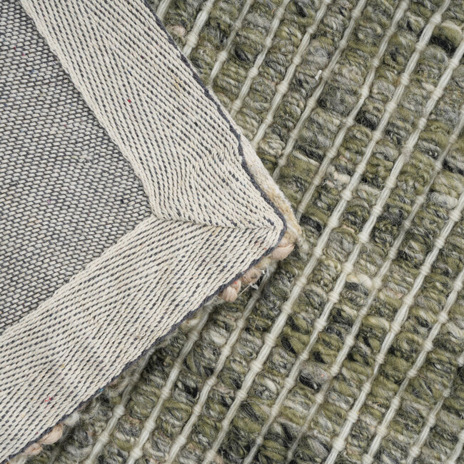 Dutch Lifestyle Driftwood Groen - Jute - Vloerkleed - Groen