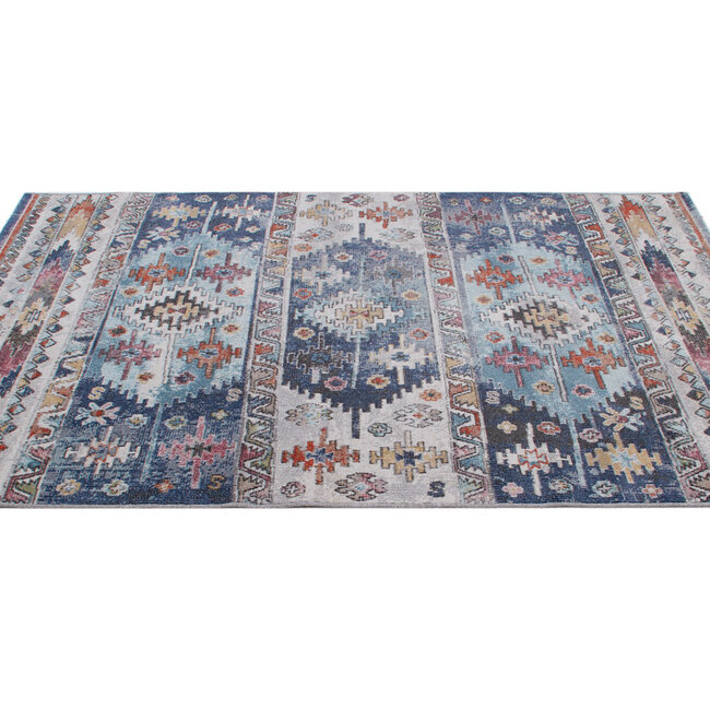 Dutch Lifestyle Maggio B Lightblue - Polypropyleen - Vloerkleed - Lichtblauw