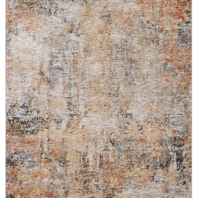 Dutch Lifestyle Matera 3 Rust/beige - Polyester - Vloerkleed - Multicolor