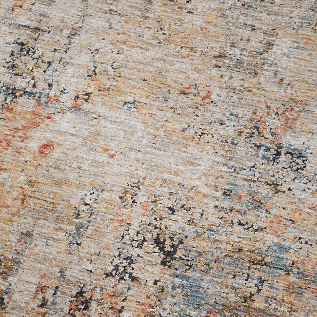 Dutch Lifestyle Matera 3 Rust/beige - Polyester - Vloerkleed - Multicolor