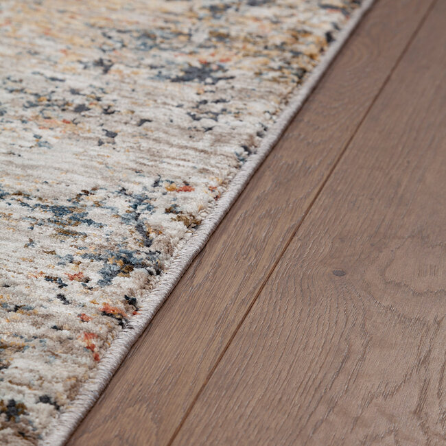 Dutch Lifestyle Matera 3 Rust/beige - Polyester - Vloerkleed - Multicolor