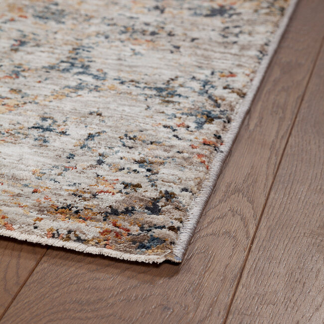 Dutch Lifestyle Matera 3 Rust/beige - Polyester - Vloerkleed - Multicolor