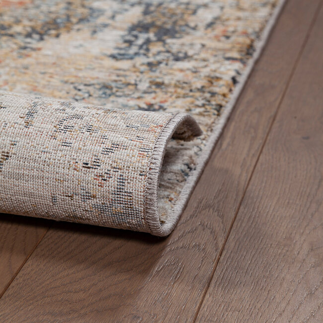 Dutch Lifestyle Matera 3 Rust/beige - Polyester - Vloerkleed - Multicolor