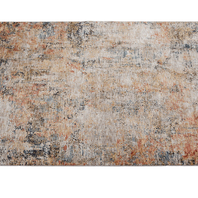 Dutch Lifestyle Matera 3 Rust/beige - Polyester - Vloerkleed - Multicolor