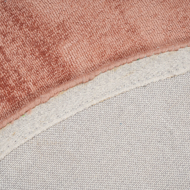 Dutch Lifestyle Milan König terra- Viscose- Vloerkleed - Terra