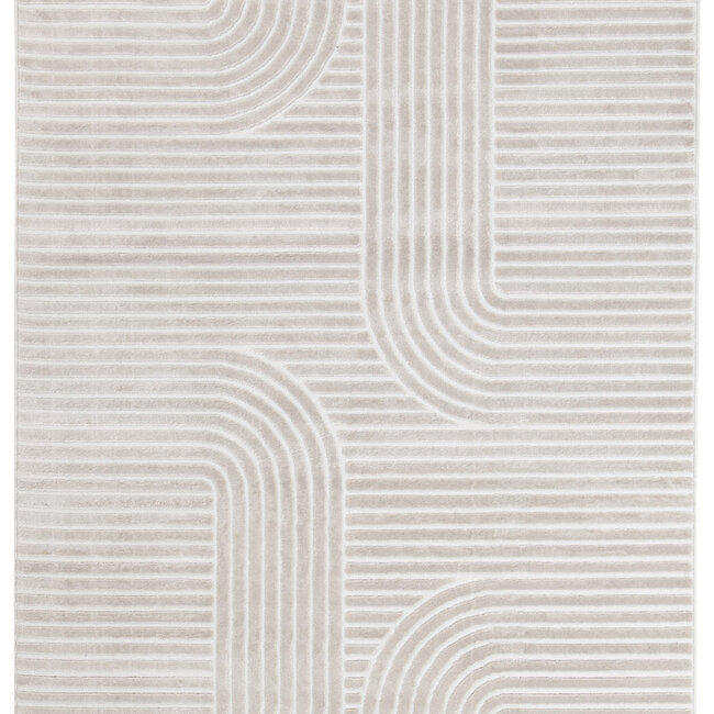 Dutch Lifestyle Mito 2 Beige - PP/Polyester - Vloerkleed - Beige