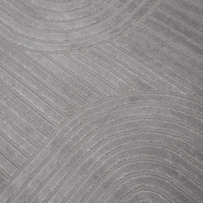 Dutch Lifestyle Mito 2 Grijs- PP/Polyester - Vloerkleed - Grijs