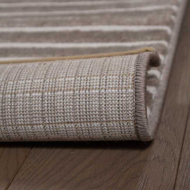 Dutch Lifestyle Mito 2 Taupe- PP/Polyester - Vloerkleed - Taupe