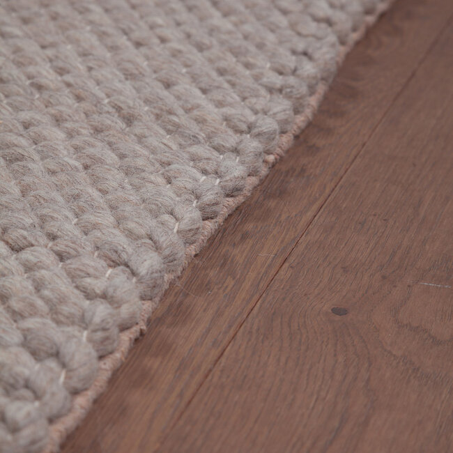Dutch Lifestyle Naive Beige- Wol/Katoen - Vloerkleed - Beige