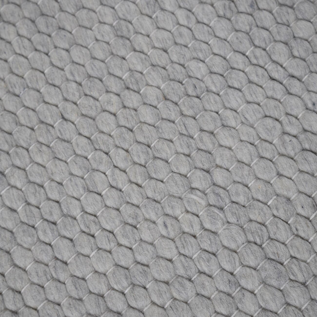 Dutch Lifestyle Naive Ice- Wol/Katoen - Vloerkleed - Grijs