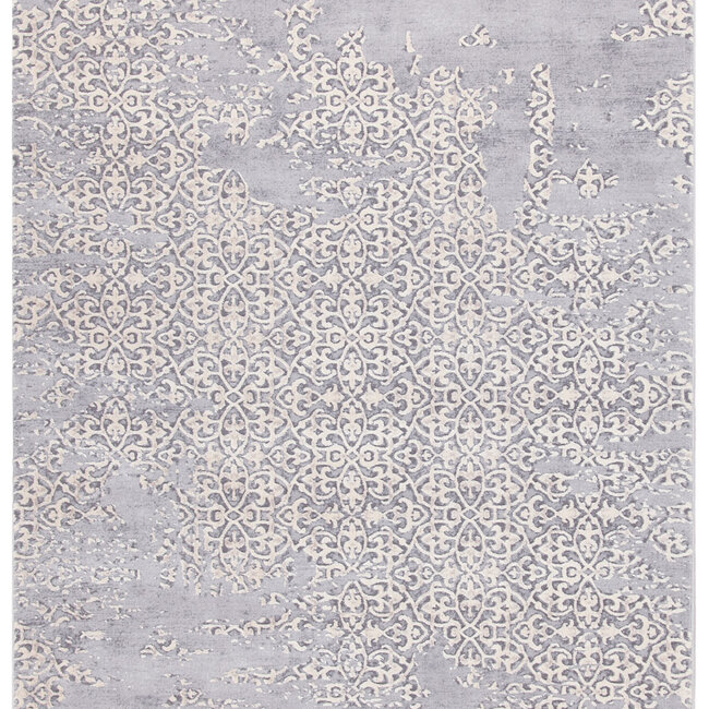 Dutch Lifestyle New Ornamental Grijs - Polyester/PP - Vloerkleed - Grijs