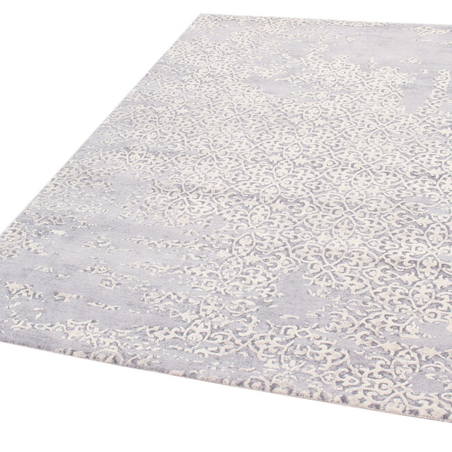 Dutch Lifestyle New Ornamental Grijs - Polyester/PP - Vloerkleed - Grijs