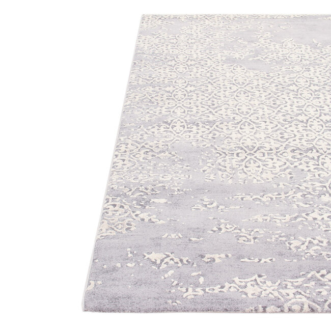 Dutch Lifestyle New Ornamental Grijs - Polyester/PP - Vloerkleed - Grijs