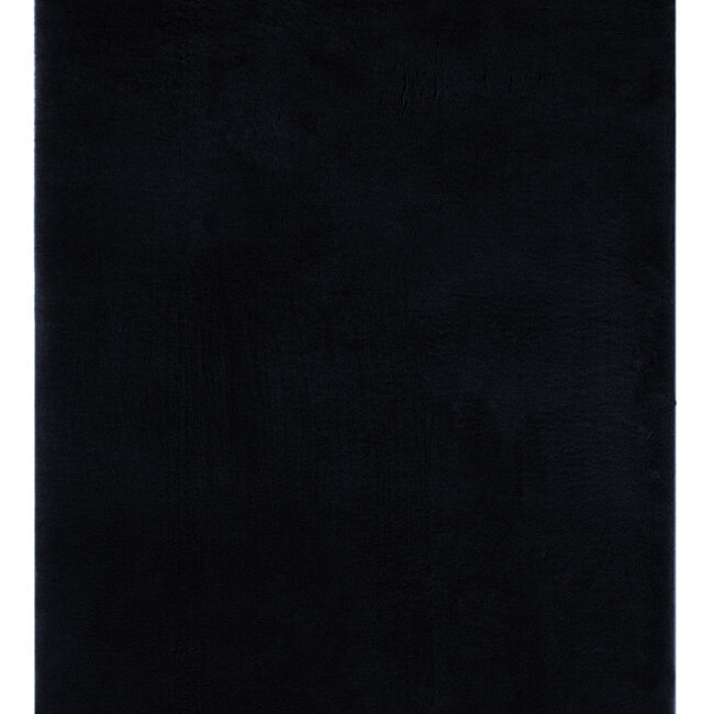 Dutch Lifestyle New Touch Zwart- Polyester - Vloerkleed - Zwart