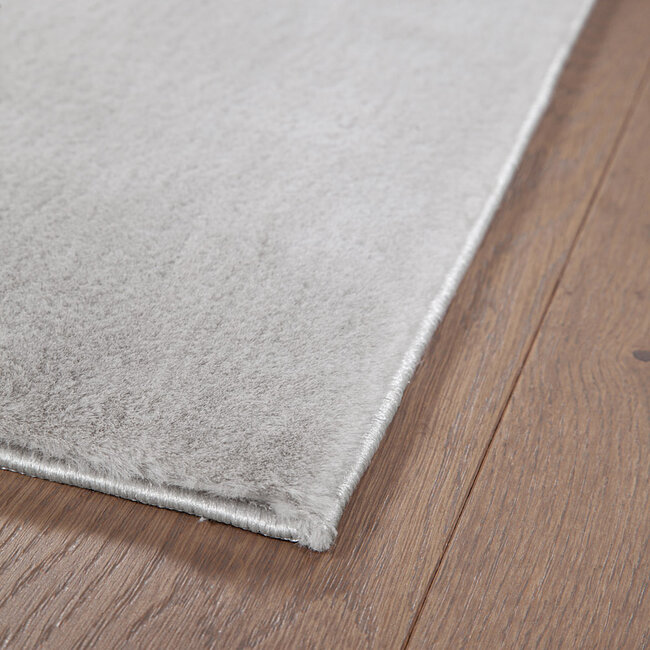 Dutch Lifestyle New Touch Grijs- Polyester - Vloerkleed - Grijs