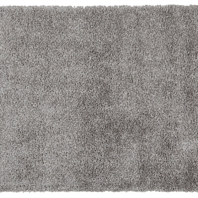 Dutch Lifestyle Shaggy Boston grey- PP/Jute - Vloerkleed - Grijs