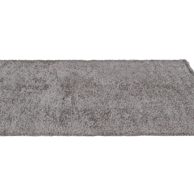 Dutch Lifestyle Shaggy Boston grey- PP/Jute - Vloerkleed - Grijs