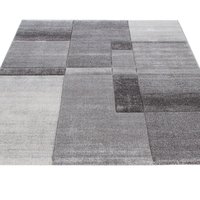 Dutch Lifestyle Timelapse Grey- PP/Jute - Vloerkleed - Grijs