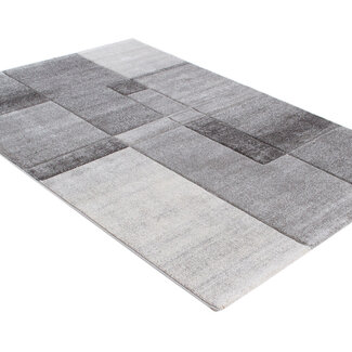 Dutch Lifestyle Timelapse Grey- PP/Jute - Vloerkleed - Grijs