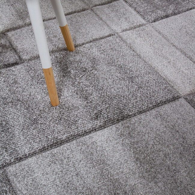 Dutch Lifestyle Timelapse Grey- PP/Jute - Vloerkleed - Grijs