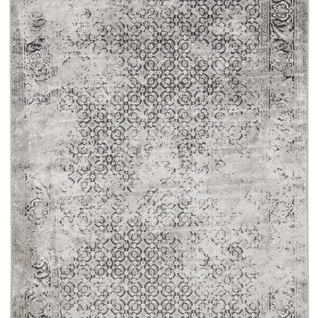 Dutch Lifestyle Vintage C - Viscose - Vloerkleed - Grijs