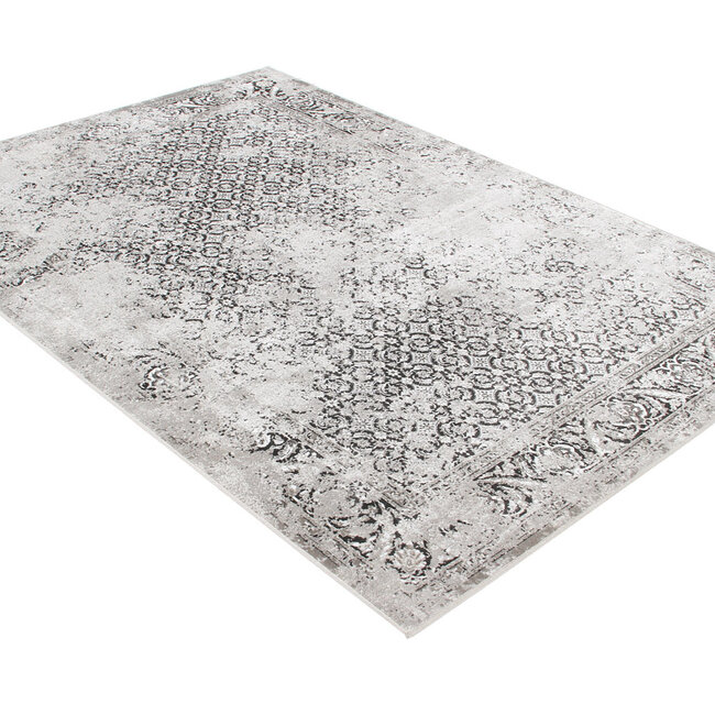 Dutch Lifestyle Vintage C - Viscose - Vloerkleed - Grijs
