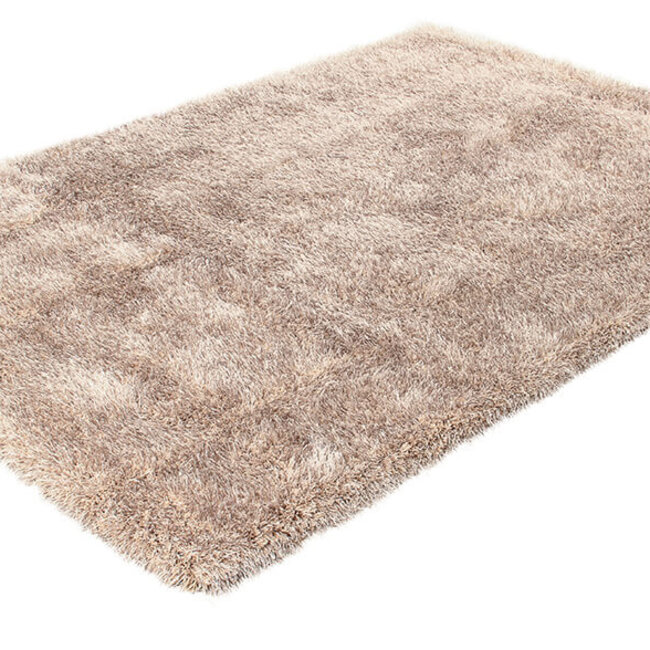 Dutch Lifestyle Shaggy Enzo - Polyester - Vloerkleed - Bruin