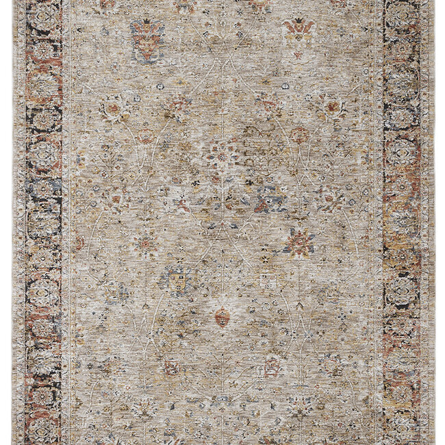 Dutch Lifestyle Matera Classic Grey- Polyester/Katoen - Vloerkleed - Multicolor