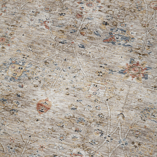 Dutch Lifestyle Matera Classic Grey- Polyester/Katoen - Vloerkleed - Multicolor