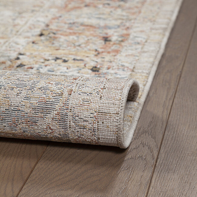 Dutch Lifestyle Matera Classic Grey- Polyester/Katoen - Vloerkleed - Multicolor