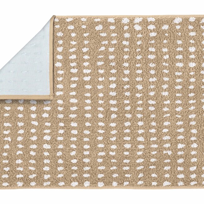 Kleine Wolke Kleine Wolke badmat Dottino 70x120 cm (bruin)