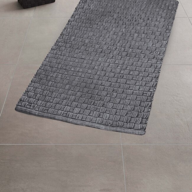 Kleine Wolke Kleine Wolke badmat Matino 60x60 cm (grijs)