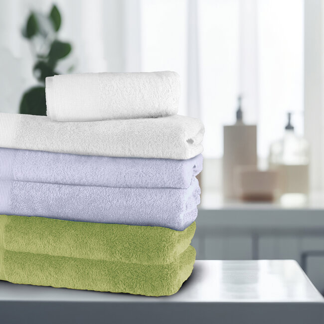 Kleine Wolke Kleine Wolke handdoek Bao 50x100 cm (groen)