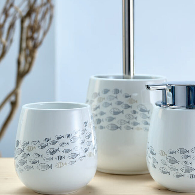 Kleine Wolke Kleine Wolke tandenborstelhouder Sardinas (blauw)