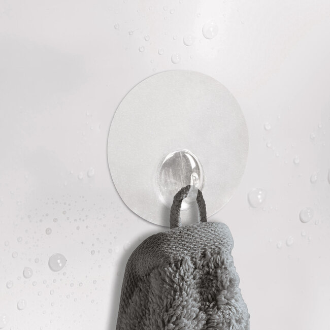 Kleine Wolke Kleine Wolke ophanghaak Transparent Static Hooks (transparant)