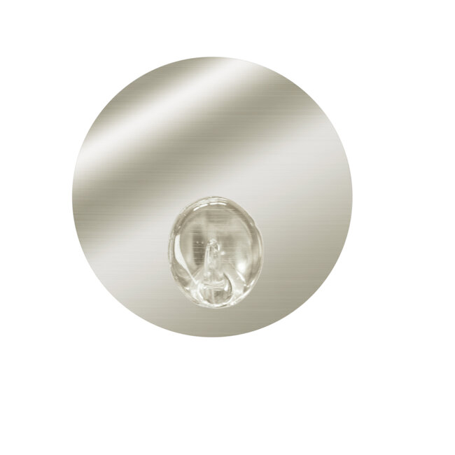 Kleine Wolke Kleine Wolke ophanghaak Chrome Static Hooks (zilver)