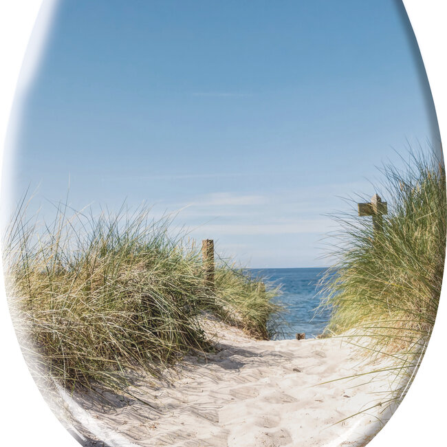 Kleine Wolke Kleine Wolke wc bril Borkum 37x45 cm (multicolor)