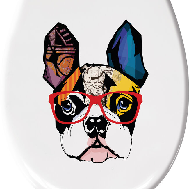 Kleine Wolke Kleine Wolke wc bril Henry 37x45 cm (multicolor)