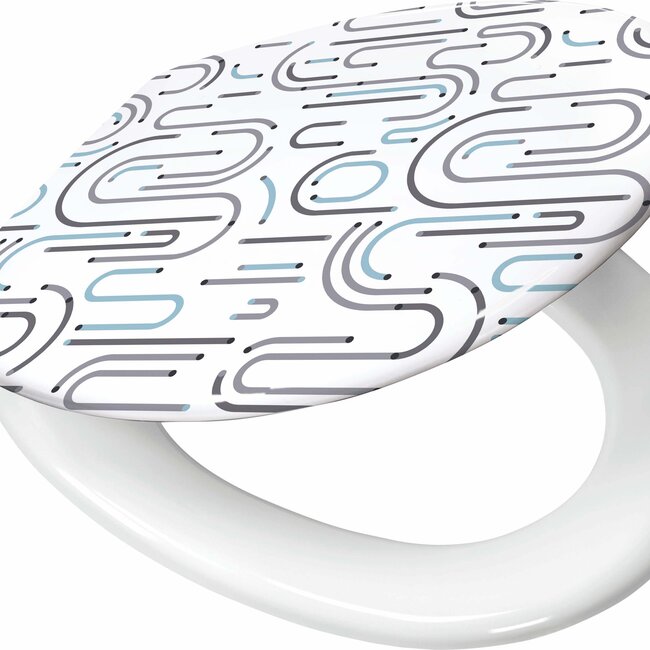 Kleine Wolke Kleine Wolke wc bril Vision 37x45 cm (grijs)