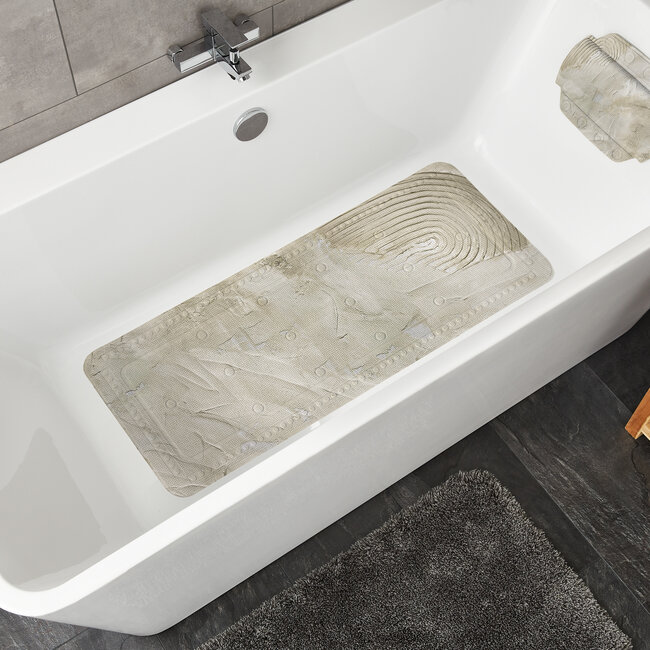 Kleine Wolke Kleine Wolke antislip badmat Art 36x92 cm (bruin)