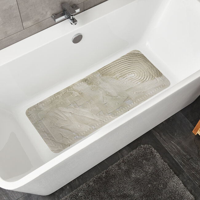 Kleine Wolke Kleine Wolke antislip badmat Art 36x92 cm (bruin)