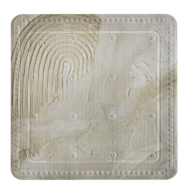 Kleine Wolke Kleine Wolke antislip douchemat Art 55x55 cm (bruin)
