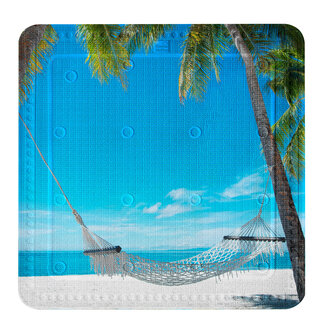 Kleine Wolke Kleine Wolke antislip douchemat Bahamas 55x55 cm